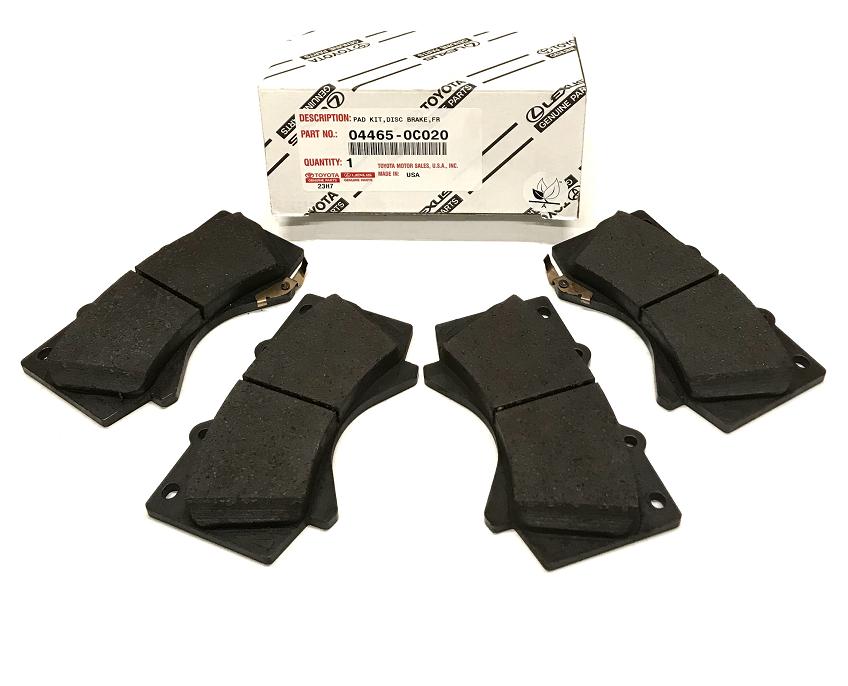 Toyota Genuine Front Brake Pad Set 04465-0C020