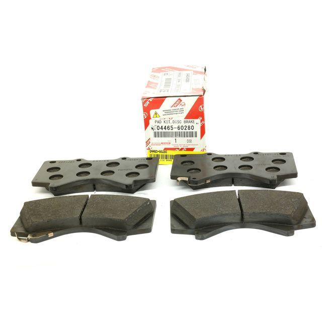 Genuine Toyota L/Cruiser Front Brake Pad Set 04465-60280 - Image 2