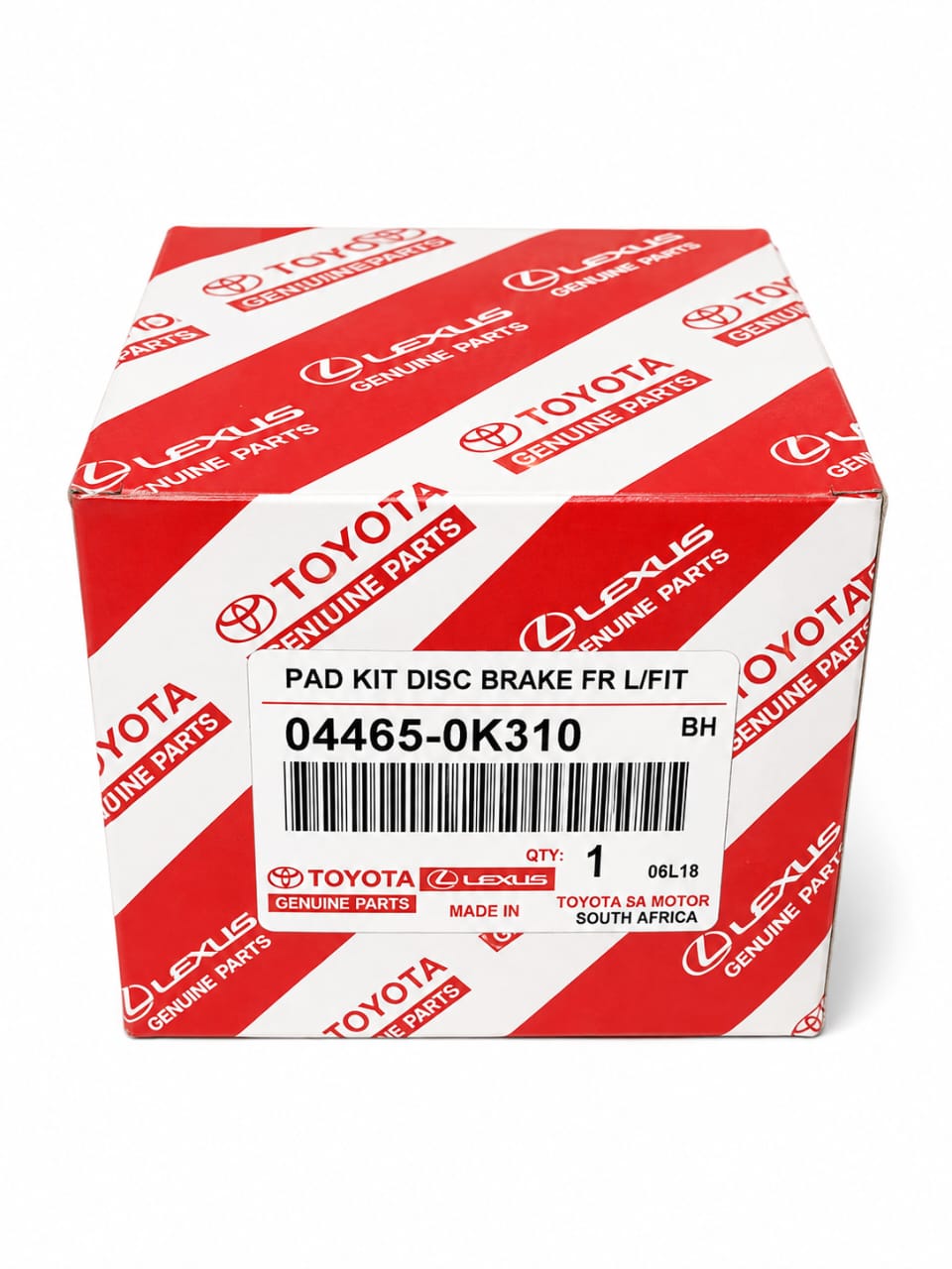 GENUINE TOYOTA HILUX FRONT BRAKE PADS – 04465-0K310